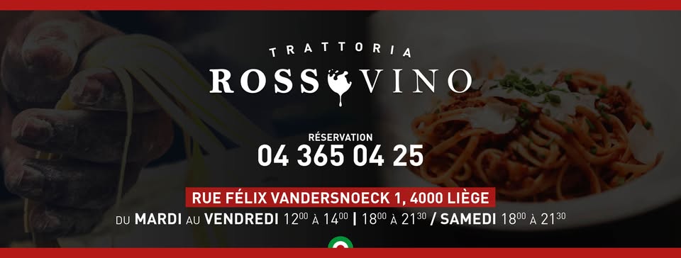 trattoria rossovino logo